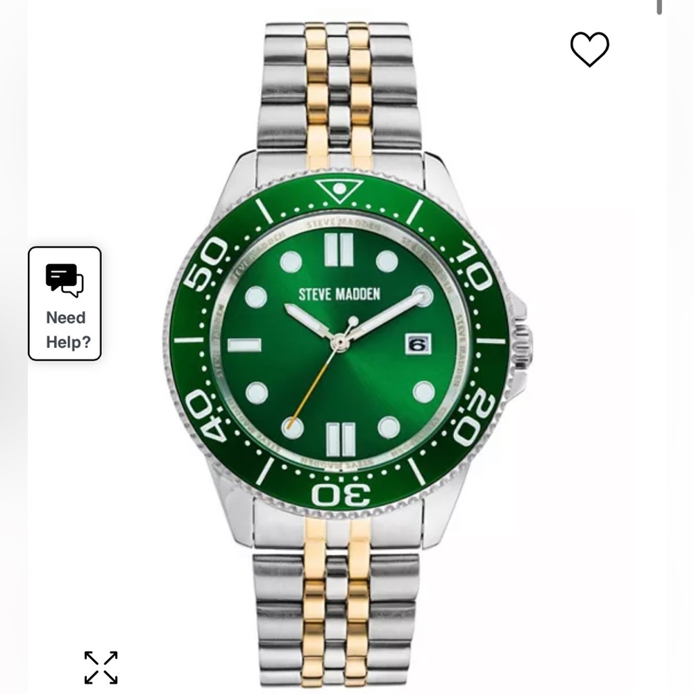 Silver-Tone and Gold-

Bracelet Watch, great gift